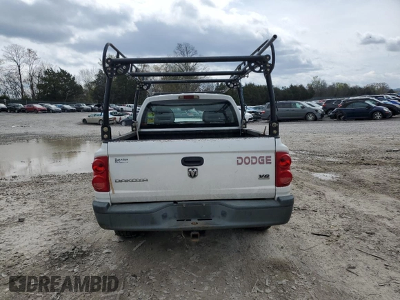 2006 Dodge Dakota ST with VIN 1D7HE28N26S701982, listed as a Copart auction lot 51218215 with 169,678 mi miles and Clean Title. Bid and sale history available at carsss.com. Image 6.