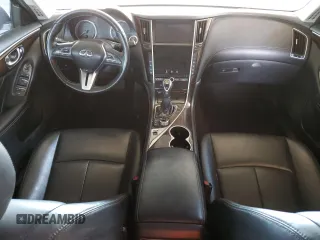 2018 Infiniti Q50 3.0t LUXE with VIN JN1EV7AR5JM441830, listed as a Copart auction lot 54801065 with 126,555 mi miles and Clean Title. Bid and sale history available at carsss.com. Image 8.