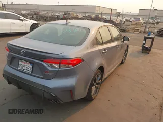 2023 Toyota Corolla Hybrid LE with VIN JTDBCMFE6P3002578, listed as a IAAI auction lot 41275201 with 34,263 mi miles. Bid and sale history available at carsss.com. Image 4.
