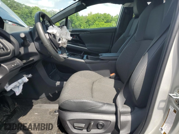 2024 Toyota bZ4X XLE with VIN JTMABACA4RA056975, listed as a Copart auction lot 58435305 with 24,205 mi miles and Salvage title. Bid and sale history available at DreamBid. Image 7.