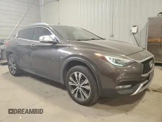 2017 Infiniti QX30 Premium with VIN SJKCH5CR9HA017539, listed as a Copart auction lot 84092934 with 89,019 mi miles and Salvage title. Bid and sale history available at DreamBid. Image 4.