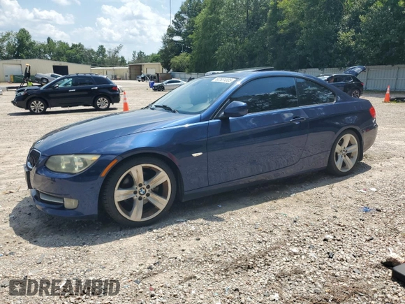 2011 BMW 3 Series 328i with VIN WBAKE3C51BE441707, listed as a Copart auction lot 62581005 with 132,115 mi miles and Salvage title. Bid and sale history available at DreamBid. Image 1.