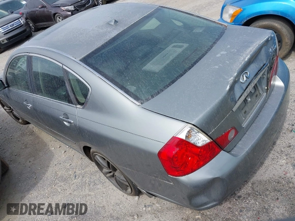 2006 Infiniti M with VIN JNKAY01E96M116823, listed as a IAAI auction lot 42028550 with 256,590 mi miles. Bid and sale history available at carsss.com. Image 3.