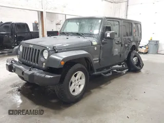2018 Jeep Wrangler JK Unlimited Sport with VIN 1C4BJWDG9JL890272, listed as a IAAI auction lot 41551844 with 77,655 mi miles. Bid and sale history available at carsss.com. Image 18.