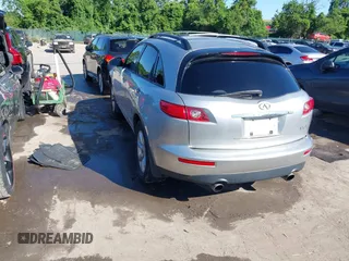 2004 Infiniti FX with VIN JNRAS08W44X224845, listed as a IAAI auction lot 42300317 with 221,647 mi miles and . Bid and sale history available at DreamBid. Image 3.