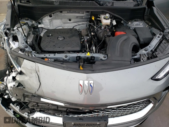 2024 Buick Encore GX Avenir with VIN KL4AMGSL8RB051119, listed as a Copart auction lot 85080594 with 2,790 mi miles and Salvage title. Bid and sale history available at DreamBid. Image 12.