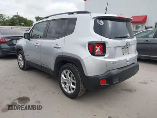 2018 Jeep Renegade Latitude with VIN ZACCJABB4JPJ30676, listed as a IAAI auction lot 42021693 with 55,135 mi miles and . Bid and sale history available at carsss.com. Image 14.