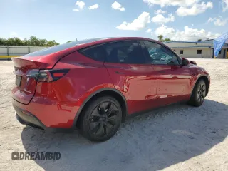 2024 Tesla Model Y Long Range с VIN 7SAYGDEE4RA325145, выставлен на аукционе Copart как лот 61132955 с пробегом 16 659 миль миль и Списание • Salvage title. История ставок и продаж доступна на DreamBid. Изображение 3.