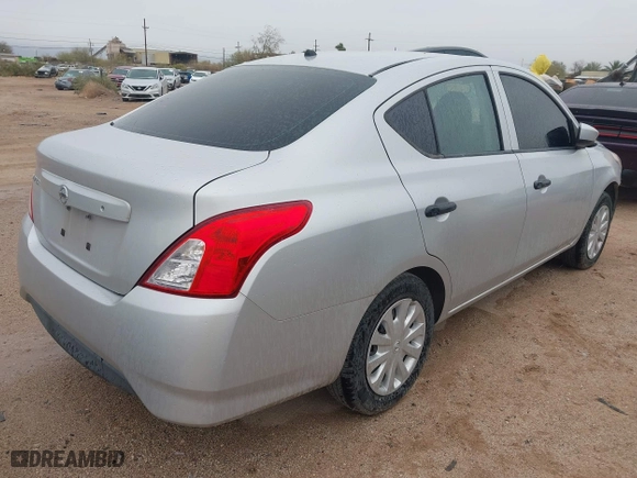 2019 Nissan Versa Sedan SV with VIN 3N1CN7APXKL873864, listed as a IAAI auction lot 41736476 with 69,995 mi miles. Bid and sale history available at carsss.com. Image 4.