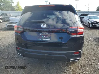 2025 Honda Pilot Black Edition with VIN 5FNYG1H98SB007175, listed as a Copart auction lot 62543534 with 1,974 mi miles and Salvage Title. Bid and sale history available at carsss.com. Image 6.
