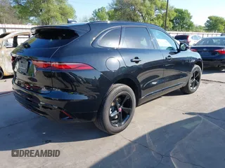 2023 Jaguar F-Pace S with VIN SADCJ2EX0PA717728, listed as a IAAI auction lot 41854387 with 16,919 mi miles and . Bid and sale history available at DreamBid. Image 4.