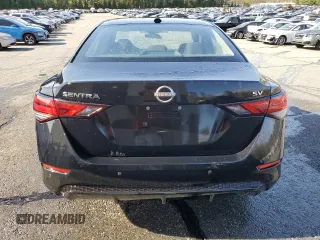 2024 Nissan Sentra SV with VIN 3N1AB8CV3RY273251, listed as a Copart auction lot 55443775 with 27,499 mi miles and Clean Title. Bid and sale history available at DreamBid. Image 6.