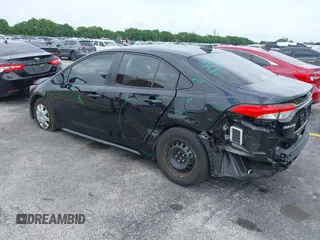 2020 Toyota Corolla L with VIN JTDDPRAE4LJ081658, listed as a IAAI auction lot 41951120 with 34,754 mi miles. Bid and sale history available at carsss.com. Image 3.