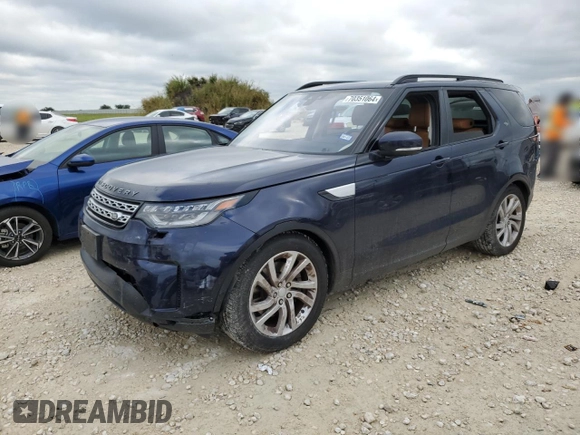 2017 Land Rover Discovery HSE with VIN SALRRBBV9HA021333, listed as a Copart auction lot 70351064 with 50,846 mi miles and Salvage Title. Bid and sale history available at carsss.com. Image 1.