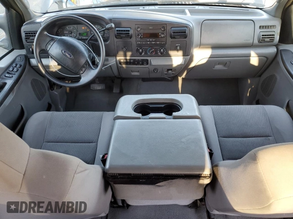 2005 Ford F-250 XL with VIN 1FTSW20P35EB27058, listed as a Copart auction lot 83815774 with 135,734 mi miles and Salvage Title. Bid and sale history available at DreamBid. Image 8.