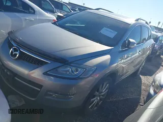2008 Mazda CX-9 Grand Touring with VIN JM3TB38A680131524, listed as a IAAI auction lot 40815171 with 1 mi miles. Bid and sale history available at carsss.com. Image 2.