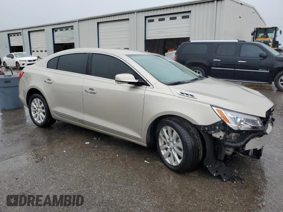 2014 Buick LaCrosse Leather с VIN 1G4GB5GR8EF138766, выставлен на аукционе Copart как лот 57898585 с пробегом 37 536 миль миль и Списание • Salvage title. История ставок и продаж доступна на DreamBid. Изображение 4.