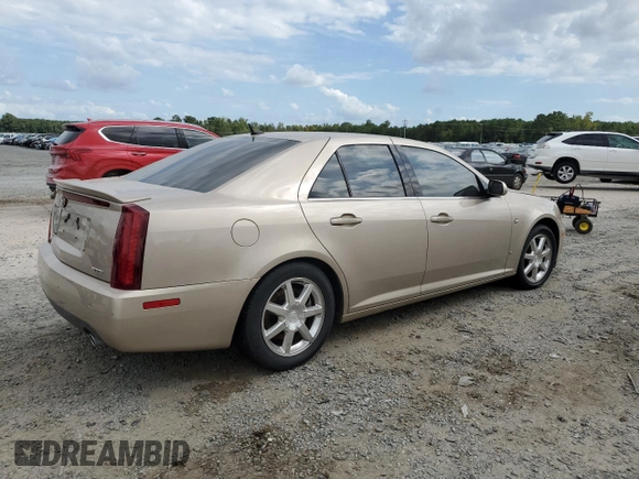 2006 Cadillac STS with VIN 1G6DC67A660194412, listed as a Copart auction lot 69878774 with 140,675 mi miles and Salvage Title. Bid and sale history available at DreamBid. Image 3.