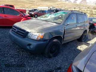 2004 Toyota Highlander z VIN JTEEP21A040044375, wystawiony jako Copart lot #53855875 z przebiegiem 249 104 mil mil oraz Szkoda całkowita • Salvage title. Historia ofert i sprzedaży dostępna na DreamBid. Obrazek 1.