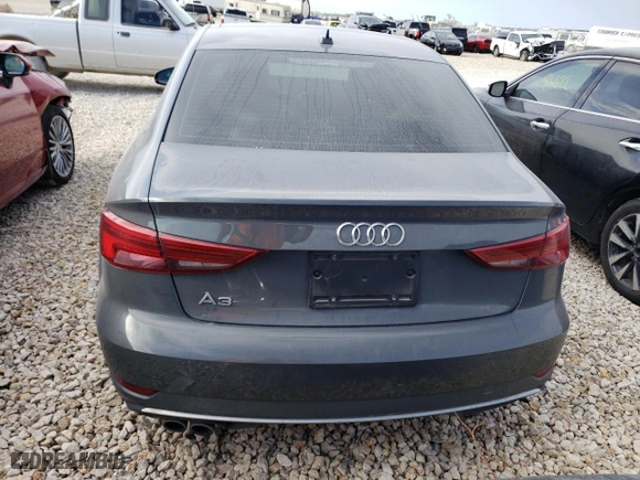 2018 Audi A3 Sedan Premium with VIN WAUAUGFF3J1079766, listed as a Copart auction lot 72241102 with 81628 miles. Bid and sale history available at carsss.com. Image 6.