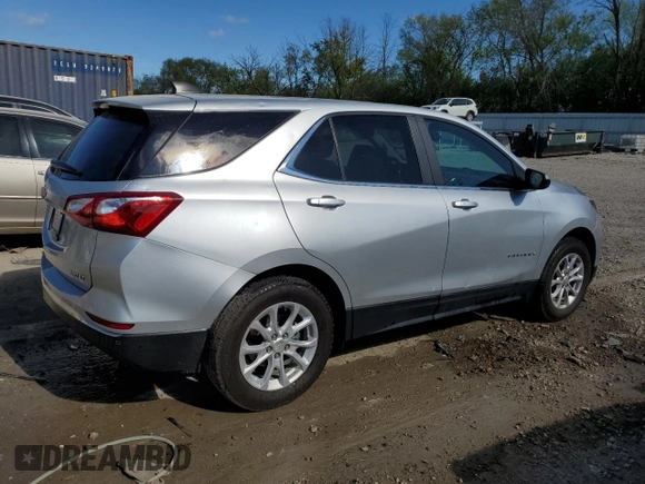 2021 Chevrolet Equinox LT z VIN 3GNAXUEV8MS130867, wystawiony jako Copart lot #56653705 z przebiegiem 42 510 mil mil oraz Szkoda całkowita • Salvage title. Historia ofert i sprzedaży dostępna na DreamBid. Obrazek 3.