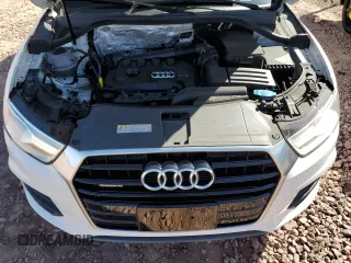 2017 Audi Q3 Premium with VIN WA1ECCFSXHR003528, listed as a Copart auction lot 49748425 with 91,161 mi miles and Salvage Title. Bid and sale history available at carsss.com. Image 14.