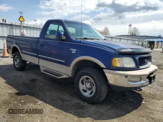 1998 Ford F-150 with VIN 1FTRF18LXWNA60664, listed as a Copart auction lot 52234065 with 46,475 mi miles and Clean title. Bid and sale history available at DreamBid. Image 4.
