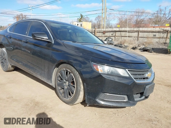 2015 Chevrolet Impala LS with VIN 2G11Z5SL9F9145933, listed as a IAAI auction lot 41883103 with 145,189 mi miles and . Bid and sale history available at DreamBid. Image 1.