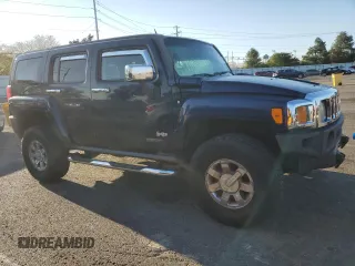 2007 Hummer H3 SUV with VIN 5GTDN13E778225780, listed as a Copart auction lot 75070054 with 168,035 mi miles and Clean Title. Bid and sale history available at carsss.com. Image 4.
