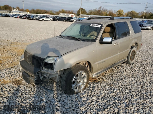 2007 Mercury Mountaineer Premier with VIN 4M2EU48897UJ12918, listed as a Copart auction lot 75435524 with 228,287 mi miles and Non Repairable. Bid and sale history available at carsss.com. Image 1.