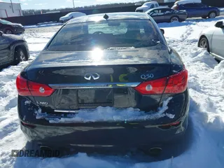 2016 Infiniti Q50 2.0t Premium with VIN JN1CV7AR0GM253412, listed as a IAAI auction lot 41223814 with 45,185 mi miles. Bid and sale history available at carsss.com. Image 15.
