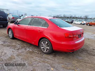 2015 Volkswagen Jetta Sedan 1.8T SE w/Connectivity with VIN 3VWD07AJ9FM347685, listed as a IAAI auction lot 41268666 with 140,861 mi miles. Bid and sale history available at carsss.com. Image 3.
