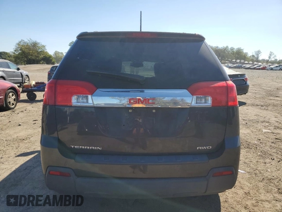 2015 GMC Terrain SLT with VIN 2GKFLXEK2F6295241, listed as a Copart auction lot 75850044 with 106,401 mi miles and Salvage title. Bid and sale history available at DreamBid. Image 6.