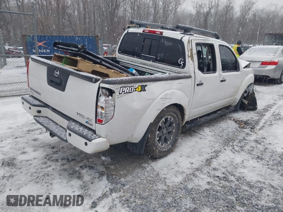2017 Nissan Frontier SV with VIN 1N6DD0EV6HN776526, listed as a IAAI auction lot 41251023 with Not provided miles and . Bid and sale history available at DreamBid. Image 4.