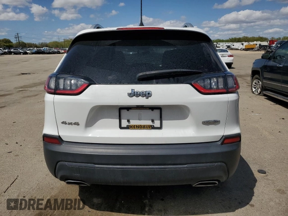 2019 Jeep Cherokee Latitude with VIN 1C4PJMCX2KD315664, listed as a Copart auction lot 53989585 with 63,285 mi miles and Salvage title. Bid and sale history available at DreamBid. Image 6.