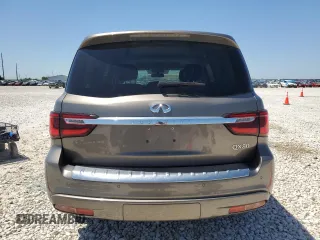 2018 Infiniti QX80 with VIN JN8AZ2NF0J9660222, listed as a Copart auction lot 51170465 with 94,861 mi miles and Salvage Title. Bid and sale history available at carsss.com. Image 6.