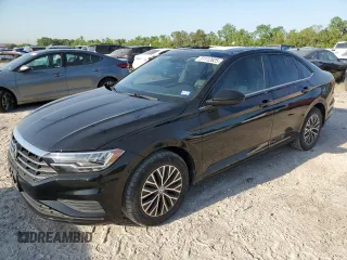 2019 Volkswagen Jetta S z VIN 3VWCB7BU2KM169532, wystawiony jako Copart lot #51112625 z przebiegiem 43 063 mil mil oraz Czysty tytuł • Clean title. Historia ofert i sprzedaży dostępna na DreamBid. Obrazek 1.