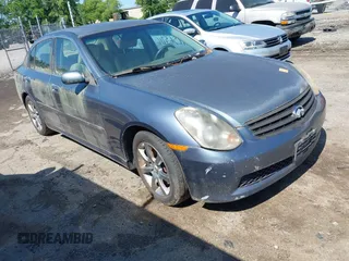 2005 Infiniti G35 z VIN JNKCV51E35M201007, wystawiony jako IAAI lot #42565716 z przebiegiem 388 035 mil mil oraz . Historia ofert i sprzedaży dostępna na DreamBid. Obrazek 1.