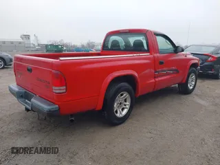2004 Dodge Dakota with VIN 1D7FL16K14S535595, listed as a IAAI auction lot 41553641 with 110,223 mi miles. Bid and sale history available at carsss.com. Image 4.