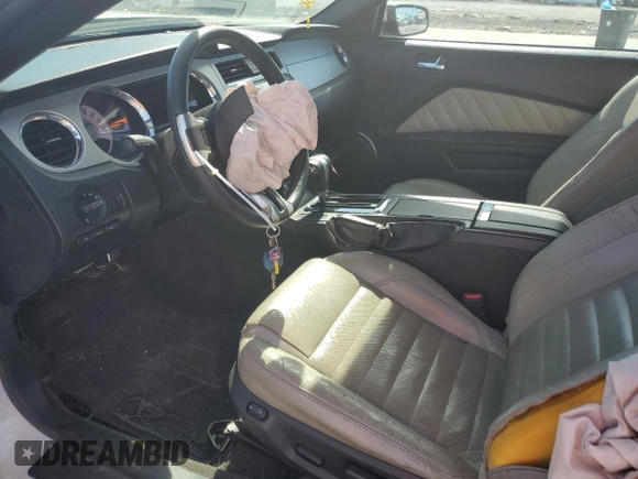 2012 Ford Mustang V6 Premium with VIN 1ZVBP8AM0C5266997, listed as a Copart auction lot 49770735 with 193,407 mi miles and Salvage Title. Bid and sale history available at carsss.com. Image 7.