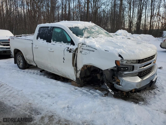 2019 Chevrolet Silverado 1500 LT with VIN 1GCRYDEK5KZ283835, listed as a Copart auction lot 41998505 with 109,687 mi miles and Salvage Title. Bid and sale history available at carsss.com. Image 4.