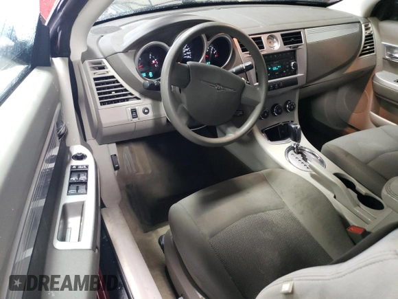 2010 Chrysler Sebring Touring with VIN 1C3BC5ED3AN116259, listed as a Copart auction lot 79181104 with 58,007 mi miles and Salvage Title. Bid and sale history available at carsss.com. Image 8.