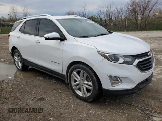 2018 Chevrolet Equinox Premier with VIN 2GNAXNEX9J6243597, listed as a Copart auction lot 51703585 with 46,727 mi miles and Clean Title. Bid and sale history available at carsss.com. Image 4.