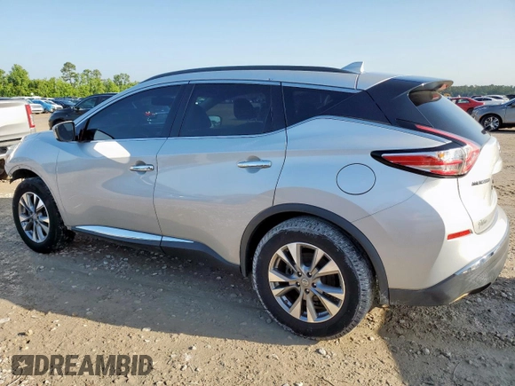 2018 Nissan Murano SL z VIN 5N1AZ2MG7JN139782, wystawiony jako Copart lot #59037605 z przebiegiem 118 375 mil mil oraz Szkoda całkowita • Salvage title. Historia ofert i sprzedaży dostępna na DreamBid. Obrazek 2.