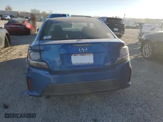 2015 Scion tC with VIN JTKJF5C72FJ012056, listed as a Copart auction lot 83813504 with 131,014 mi miles and Salvage Title. Bid and sale history available at carsss.com. Image 6.
