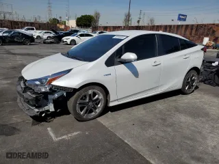 2022 Toyota Prius L Eco with VIN JTDKAMFU5N3156306, listed as a Copart auction lot 49996065 with 82,549 mi miles and Salvage Title. Bid and sale history available at carsss.com. Image 1.