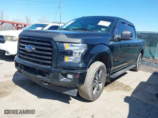 2017 Ford F-150 XL with VIN 1FTEW1EP4HFA95252, listed as a IAAI auction lot 41882185 with 165,395 mi miles. Bid and sale history available at carsss.com. Image 17.