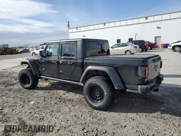 2021 Jeep Gladiator Rubicon с VIN 1C6JJTBM4ML500287, выставлен на аукционе Copart как лот 47615385 с пробегом 34 792 миль миль и Списание • Salvage title. История ставок и продаж доступна на DreamBid. Изображение 2.
