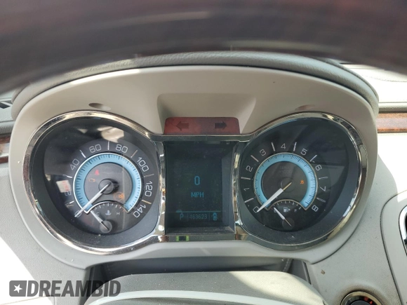 2011 Buick LaCrosse CXL with VIN 1G4GC5GC1BF240219, listed as a Copart auction lot 57099625 with 163,623 mi miles and Clean title. Bid and sale history available at DreamBid. Image 9.