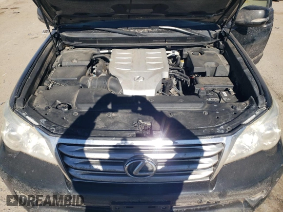2013 Lexus GX 460 with VIN JTJBM7FX6D5055679, listed as a Copart auction lot 42048255 with 110,491 mi miles and Salvage title. Bid and sale history available at DreamBid. Image 14.